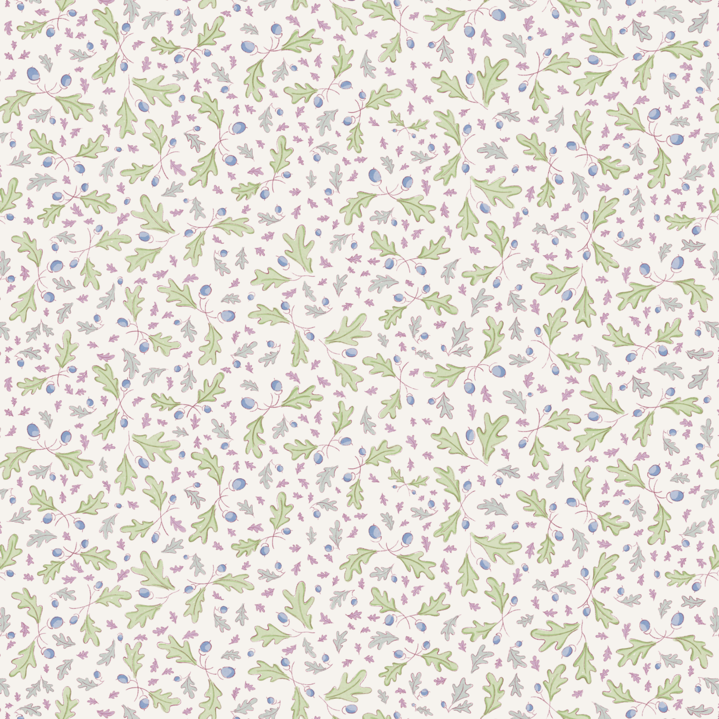 Papier peint - La chênaie - coloris bleu 1002